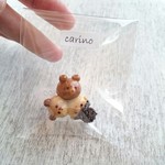 なかよしみつごぱんのブローチ