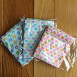 【SALE】 ゆるラク♪ふんどしパンツ  Wガーゼ（ハート）☆股上普通3枚セット