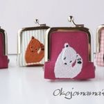 ミニミニがま口(「耳のうしろ、かゆいの？」クマVer～メッセージをつける？～