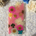 押し花iPhone5/5s/5SEケース ドライフラワー スマホケース 押し花ケース