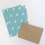 ザッザするネコさんのレターセット