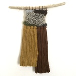 Woven Wall Hanging-choco&mint-