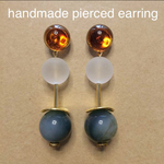 ☆ハンドメイド ピアス☆ アクリル ビーズ カボション