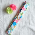 【再販！】水筒の肩ひもカバー☆ちょうちょ　水色