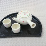 カラフル水玉ちび急須セット