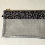 ＊gさまご確認品＊ぺたんこポーチ  北欧風花柄  紺