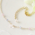 GW期間限定SALE♡ローズクォーツとサファイア・ネックレス