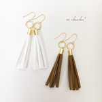 タッセル♡ラウンドピアス