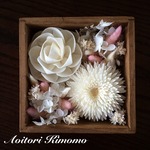 《送料無料》箱いっぱいのホワイトフラワー