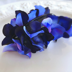 紫陽花花びらのバナナクリップ