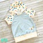 夏直前SALE♡90サイズ  ジェリービーンズのトレーナー  オレンジベリー