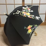 着物リメイク　日傘