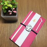 シンプル  ピンクのご祝儀袋