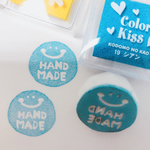 『handmade スマイル』消しゴムはんこ