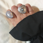 【夏セール】turquoise silver heart ring