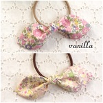 ＊リバティ　Betsy Ann ☆Adelajda　キッズリボン風ゴム＊