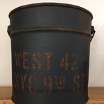 新作！リメ缶 存在感有り サビ加工 WEST42ネイビー