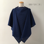 新作 肌ざわりにこだわった  授乳ケープ      navy