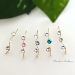 ivy〜 ピアス 14kgf 送料無料