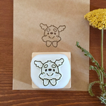 消しゴムはんこ シュナウザー