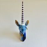 ANIMAL TROPHY Unicorn(L.size)