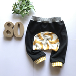 ＊80＊デニム風ニットのばななクロップドモンキーパンツ　 