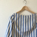 LADY'S★ストライプのボートネック