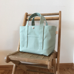 帆布Sトートバッグ ミントドロップ