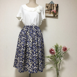 大人のティアードスカート