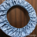 フラフープカバー デニム風バンダナ柄