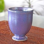 パールラベンダーのカップ
