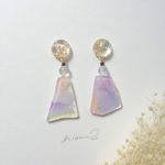   水彩スティックピアス/イヤリング       夢で逢う