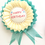 Happy Birthdayロゼット