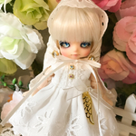 オビツ11サイズフラワー頭巾ドレスセット