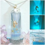 1個限定/夜光/「ｱﾝﾃﾞﾙｾﾝの生涯」人魚姫・ｲﾙｶ🐬・ﾋﾄﾃﾞ・ｸﾞﾗﾃﾞｰｼｮﾝ・貝/ﾈｯｸﾚｽ