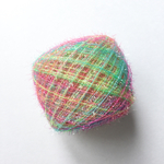 A545★キラキラyarn1本どり★素材糸15ｇ