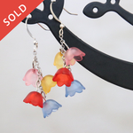 お花のピアス
