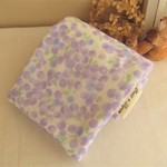 再販*８重ガーゼマフラーフェイスタオル*北欧pastellavendermimosa*
