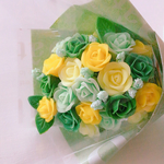 ミニチュア 薔薇花束  