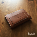 ミネルバリスシオで作るＬ字ファスナー財布