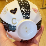 ポーセラーツ お茶碗  ハート
