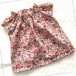 リバティ❇︎❇︎ピンクチュニック size80（ベッツィ）