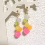 こんぺいとうピアス♡ピンク