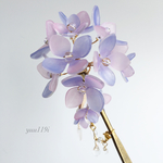 ＊紫陽花の簪＊雫