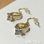 ベビーリングのピアス