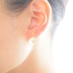 【人気！再販多数！♥900】【E】『リング☆スター』樹脂ノンホールピアス(樹脂製イヤリング)（星チャームシリーズ③）