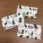 再販)じゃばらんカードケース 猫たち/オフ