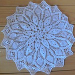 SALE～3月31日まで！【送料無料】ドイリーNO.4(34cm)☆レース編み