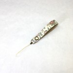 ストラップ（リバティビニコFeliciteピンクベージュ