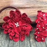 Happy Mather's day 2017♪革花のヘアゴムとスリーピン
